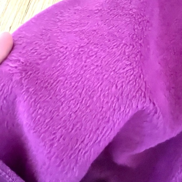 Eddie Bauer Outdoor Sweater, Magenta, Lined Zip-Up Sweater Size XL - Picture 5 of 5